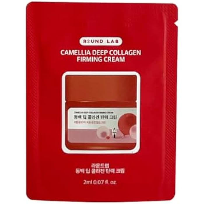 Round Lab Camellia Deep Collagen Firming Cream 2Ml - Image 1